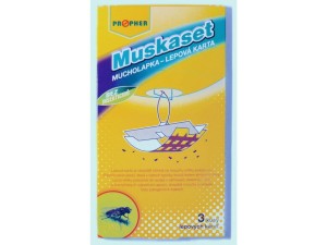  Pułapka - lep na muchy pokojowe MUSKASET