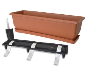 Skrzynka na kwiaty GLORIA 60 cm samonawadniająca