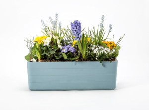 Skrzynka na rośliny BERBERIS 40 cm samonawadniająca