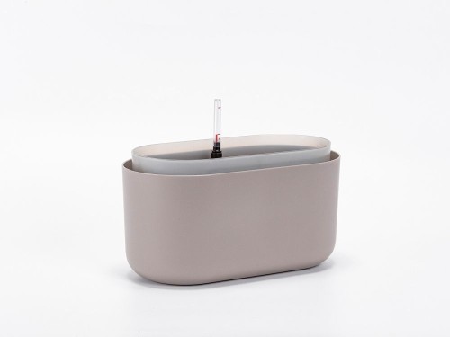 Donica Tolita 30 cm - Plastia - samonawadniająca taupe