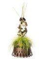 Donica nagrobkowa Roseta 30 cm samonawadniająca